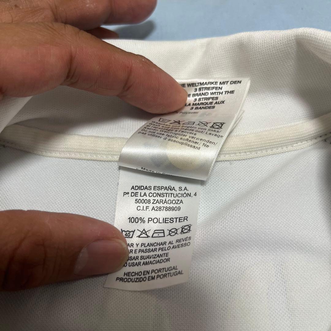 ジダン　レアルマドリード　ユニフォーム　100周年　2002年製　Lサイズ