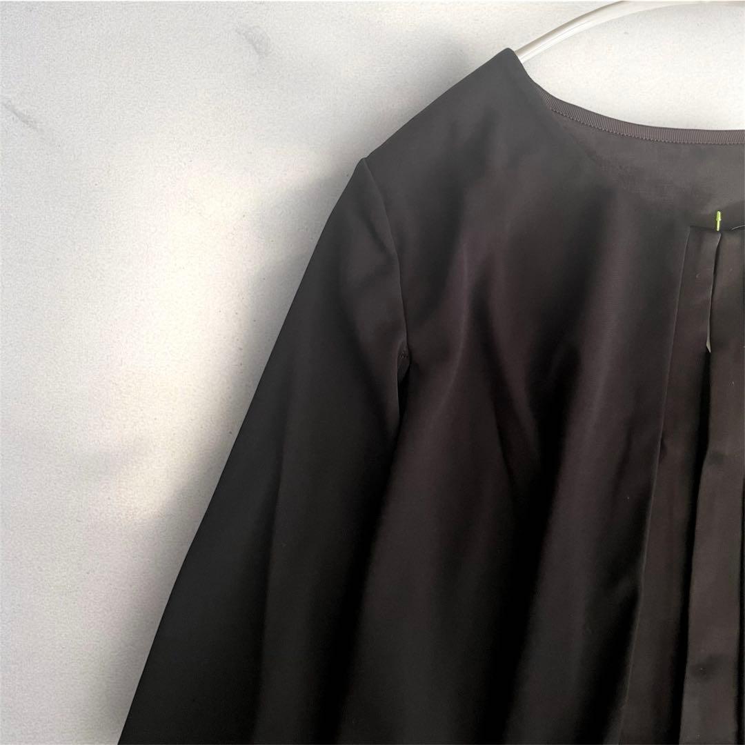 新品★タグ付き★IWASA 岩佐 サテン切替 ケープ ブラックフォーマル 洗える