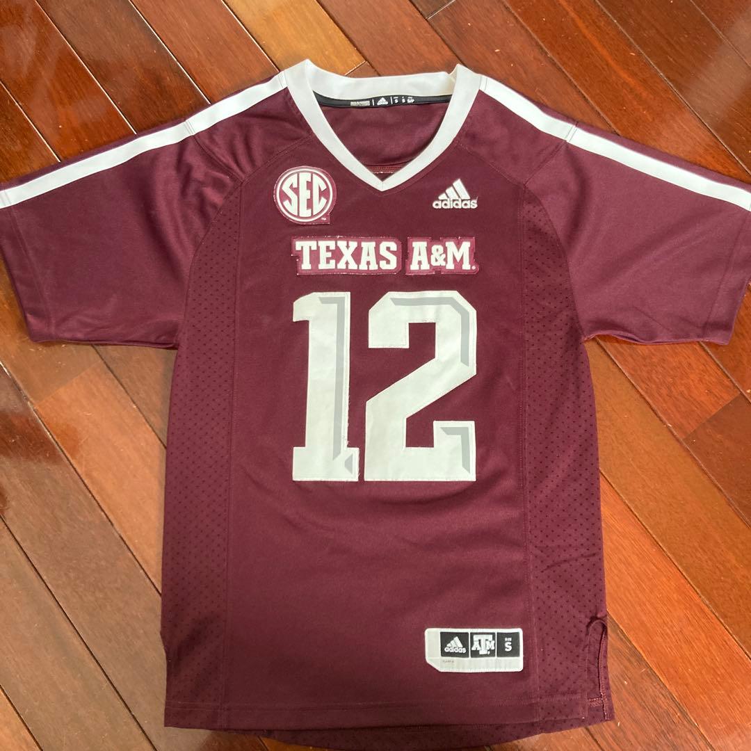 アディダス テキサスA＆M大学 アメフト ユニフォーム