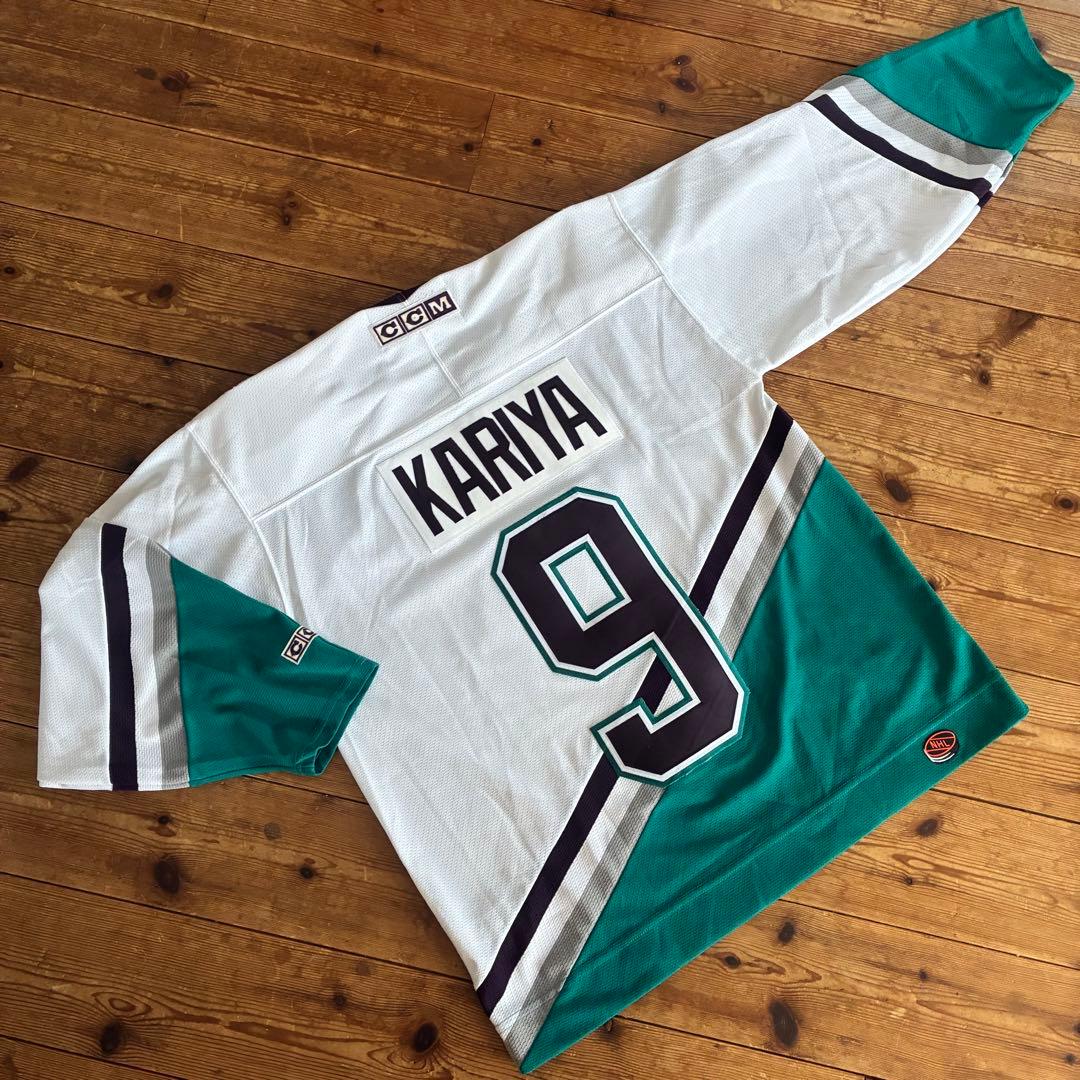 超美品！ NHLアイスホッケー アナハイムダックス ポールカリヤNo.9