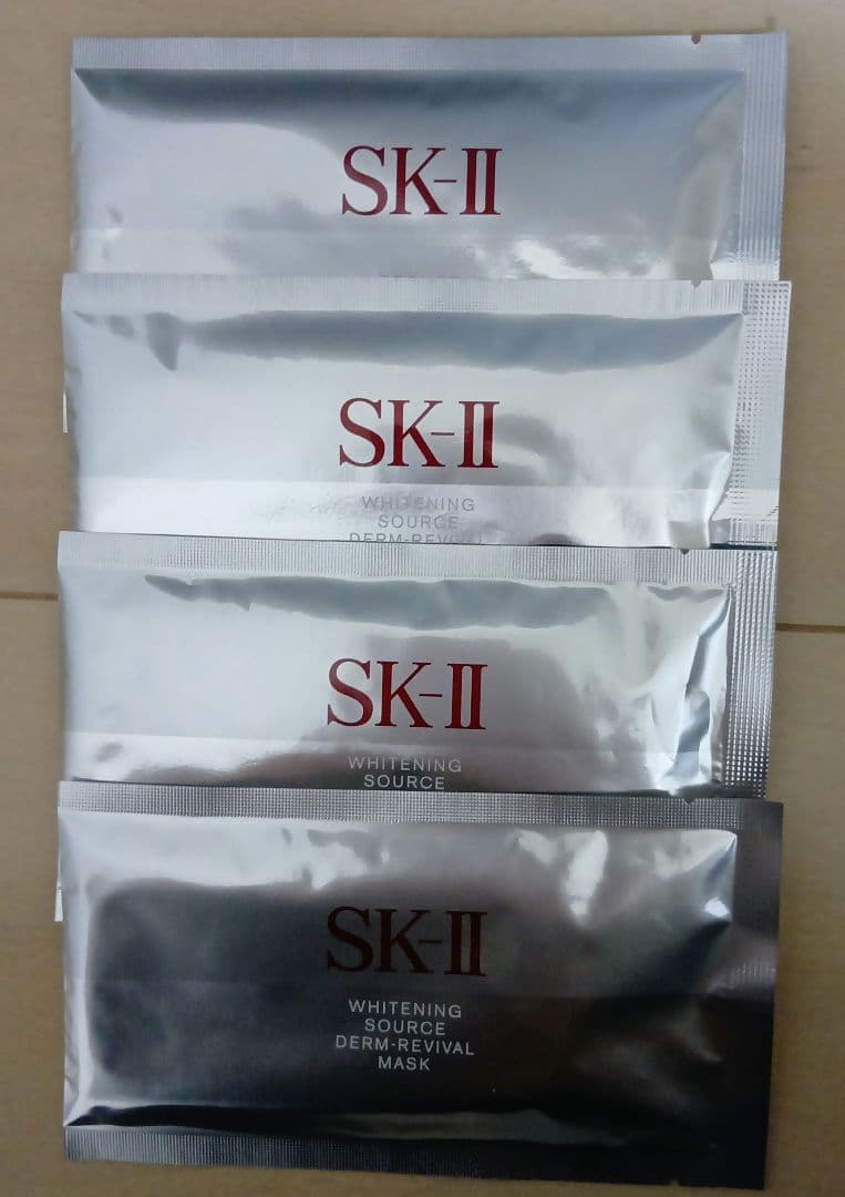 SK-II ホワイトニングソース ダームリバイバルマスク サンプル4枚