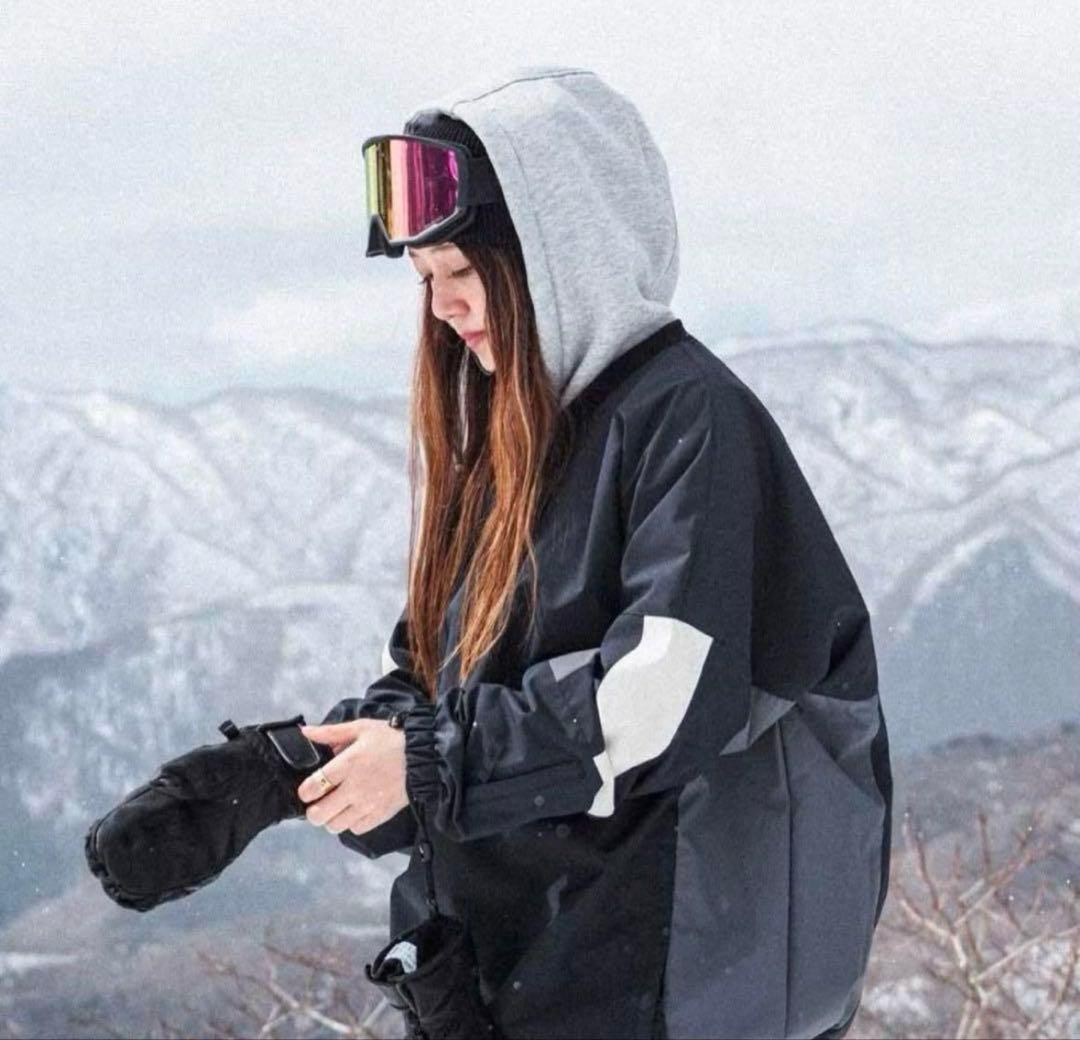 MAHF SUPPLY マーフ　ホッケーシャツ　スノーボードウェア　Mサイズ