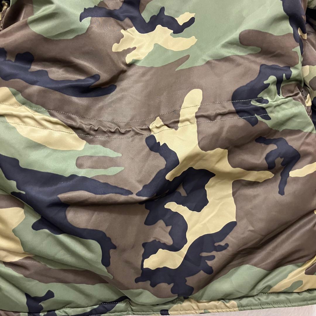 未使用級✨L アルファインダストリーズ N-3B カモフラ フライトジャケット