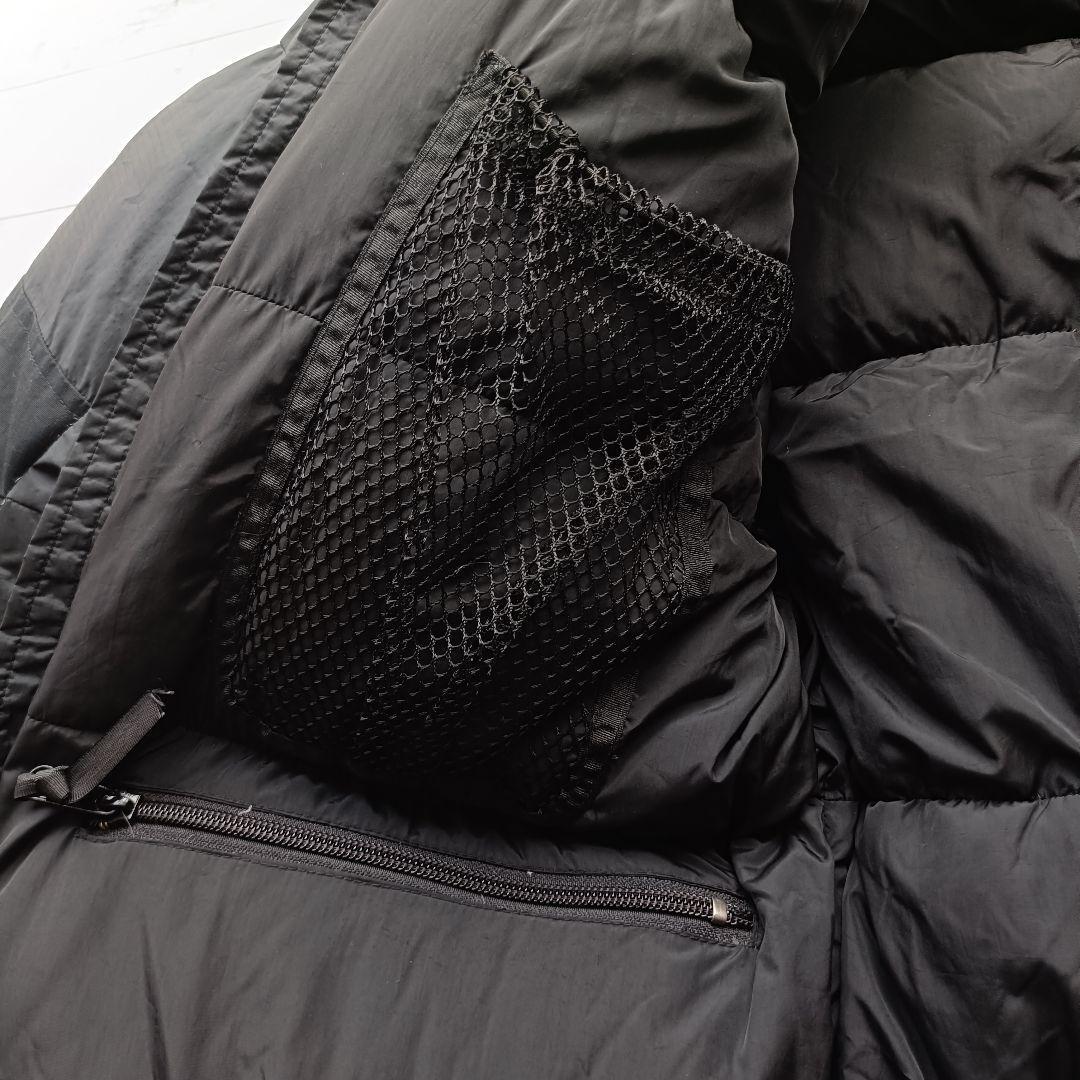 90sレア ノースフェイス ダウンジャケット ドライロフト US規格 旧タグ 黒