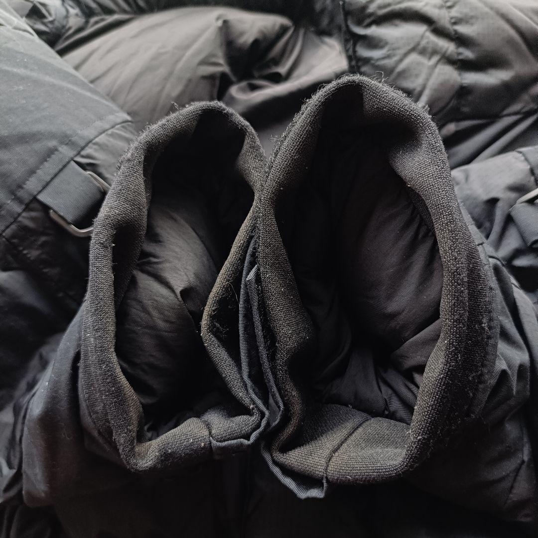 90sレア ノースフェイス ダウンジャケット ドライロフト US規格 旧タグ 黒