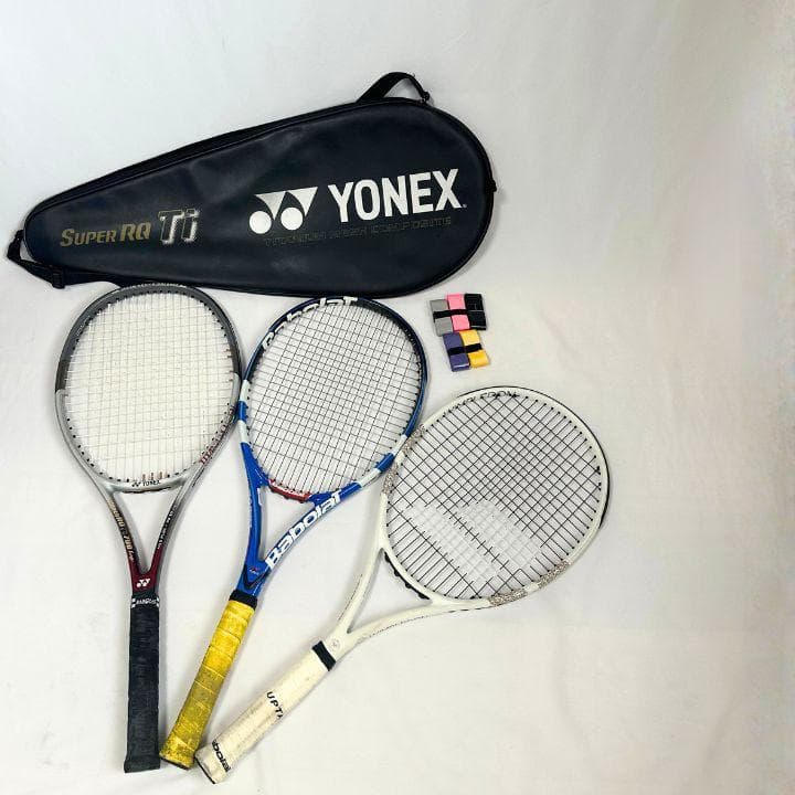テニスラケット3本セット Babolat Wimbledon YONEX 限定
