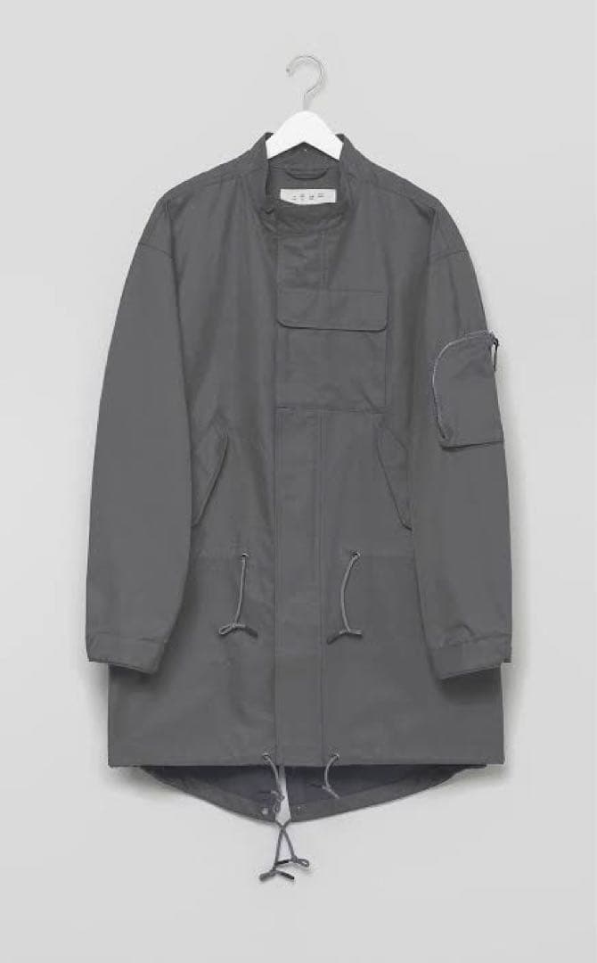 ジャケット・アウター BAL 2023f/w COTTON NYLON FISHTAIL COAT