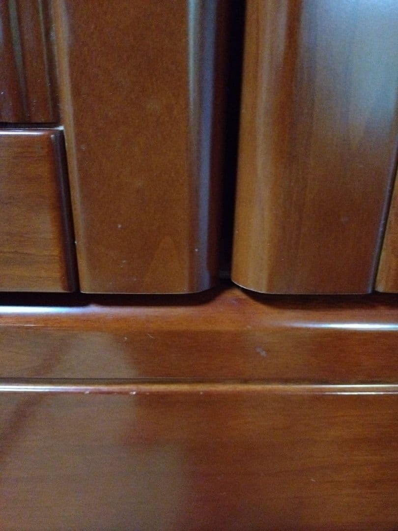 洋服タンス　幅 80.5cm　木製　引出4つ　ロッカー　ワードローブ