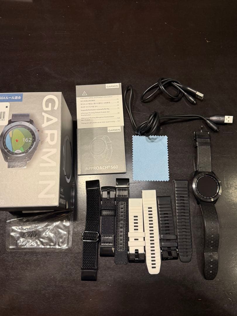 【美品】Garmin Approach S60 Premium ゴルフウォッチ