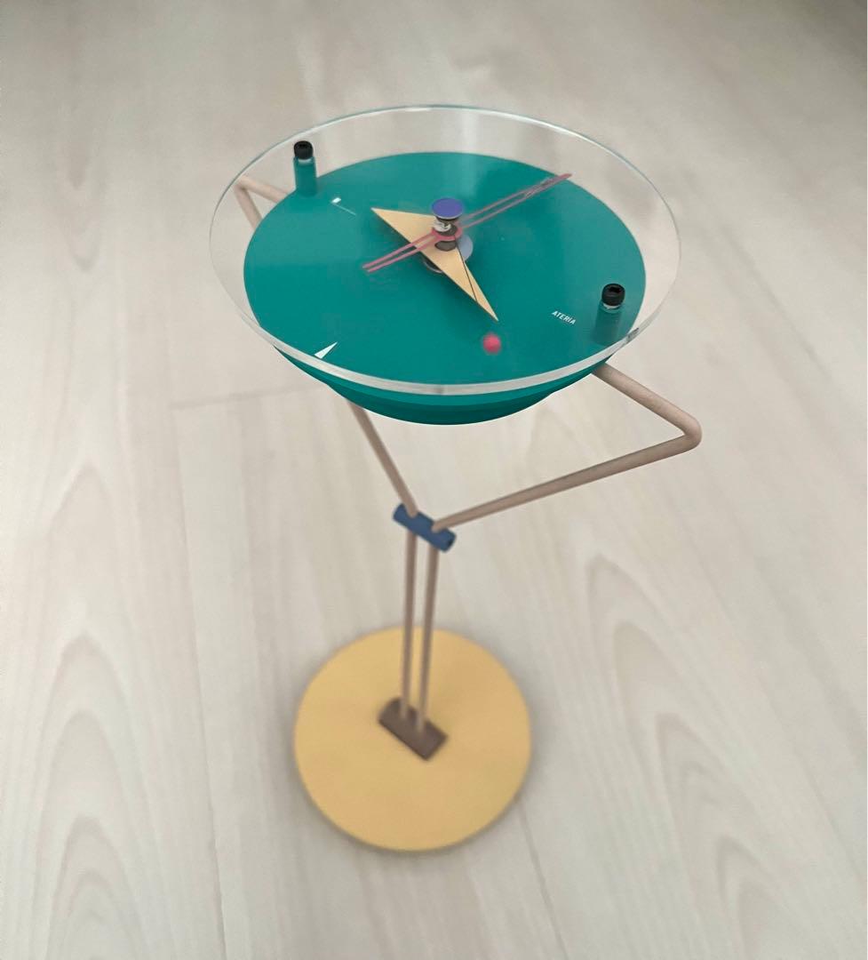 80's“Ateria” テーブルクロック(加藤孝志)