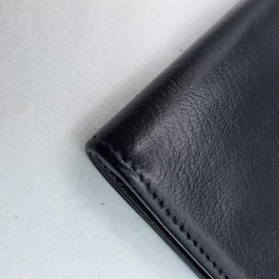 CHANEL　デカココ　ブラック 　ケース　Ｌ字ファスナー