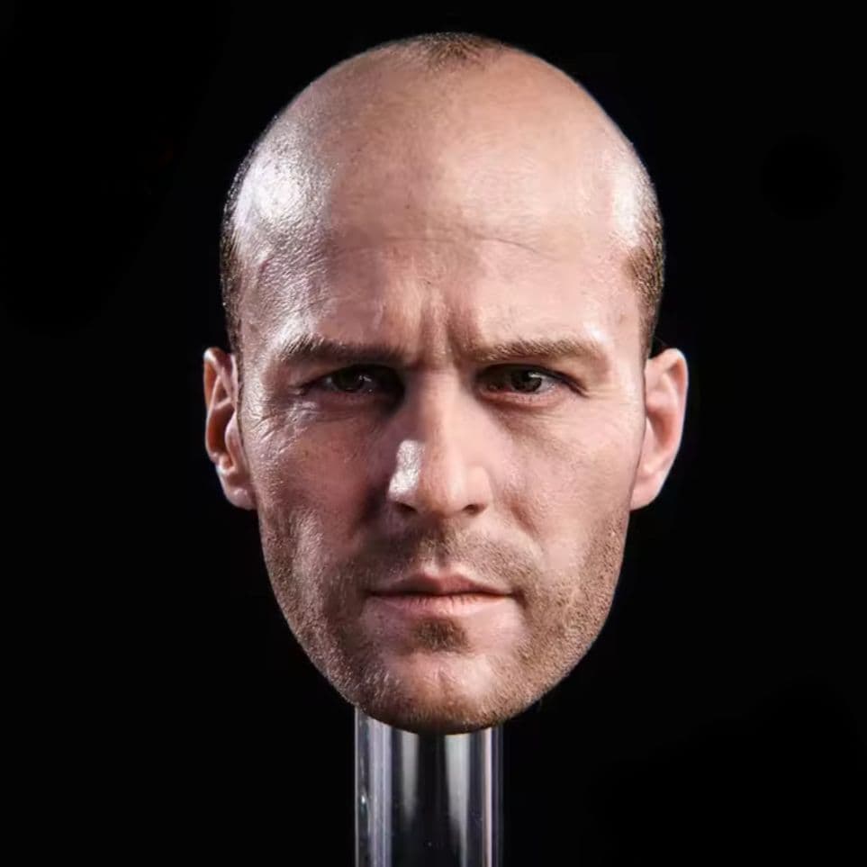 1/6 男性ヘッド ジェイソン・ステイサム フィギュア 12インチ - メルカリ