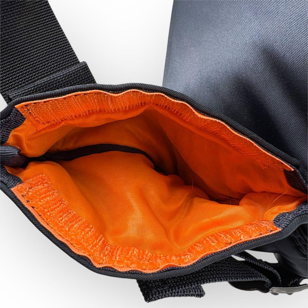 【未使用級・現行】PORTERポーター タンカー ウエストバッグ アイアンブルー