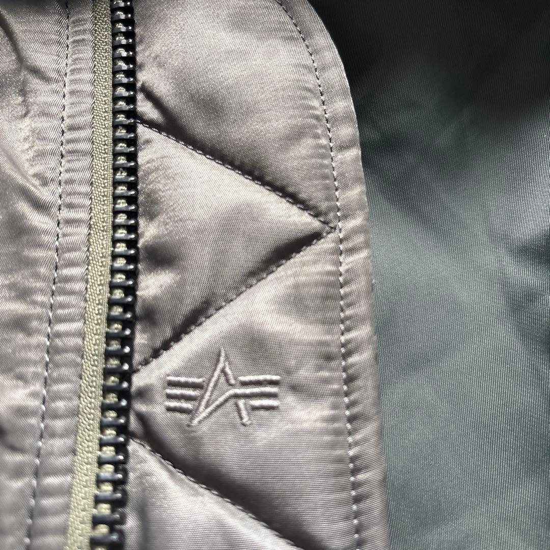 ALPHA alpha MA-1 DOBBS MODEL FADED 50s復刻 レアモデル MA-1 DOBBS