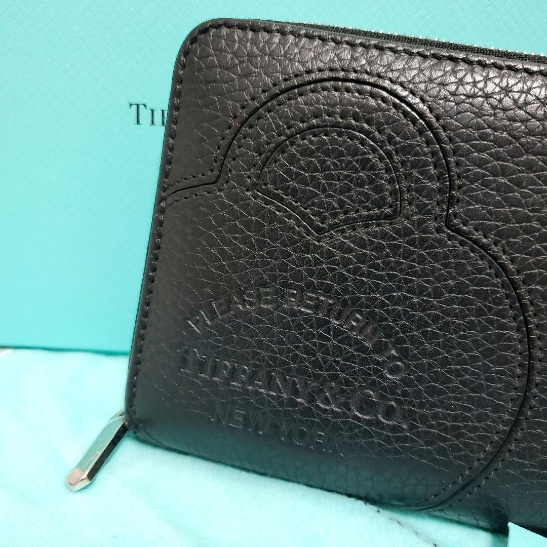 ティファニー リターントゥティファニー ラウンドジップウォレット 長財布 極美品