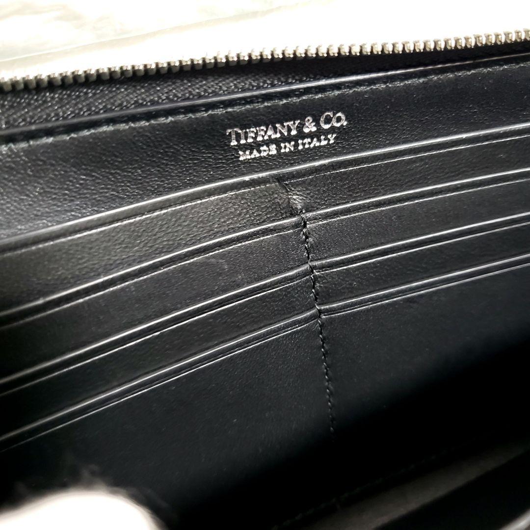 ティファニー リターントゥティファニー ラウンドジップウォレット 長財布 極美品