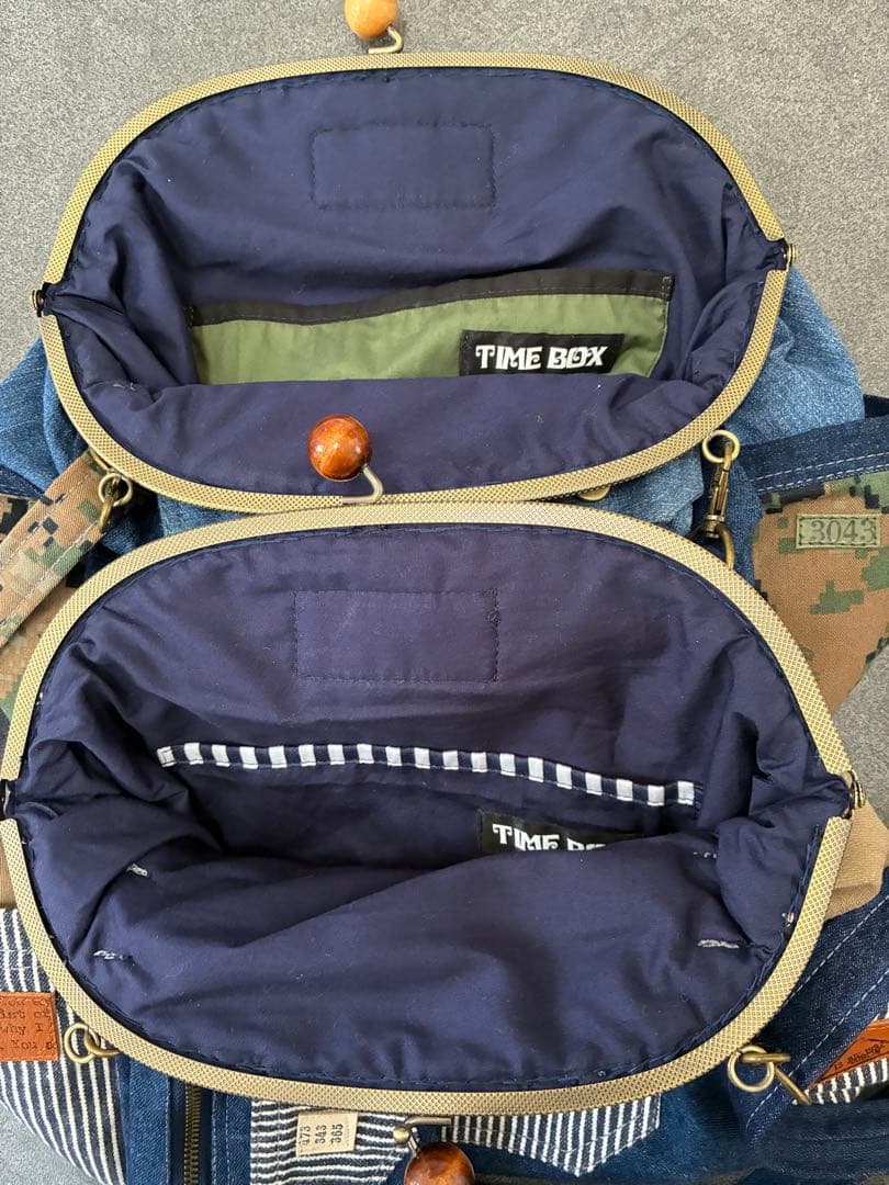 がま口リュック