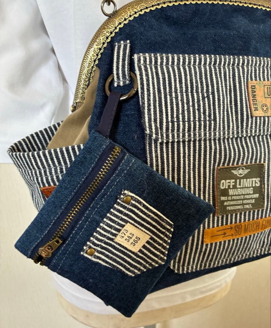 がま口リュック