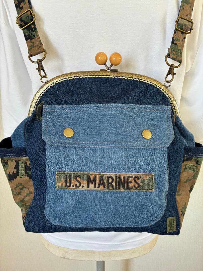 がま口リュック