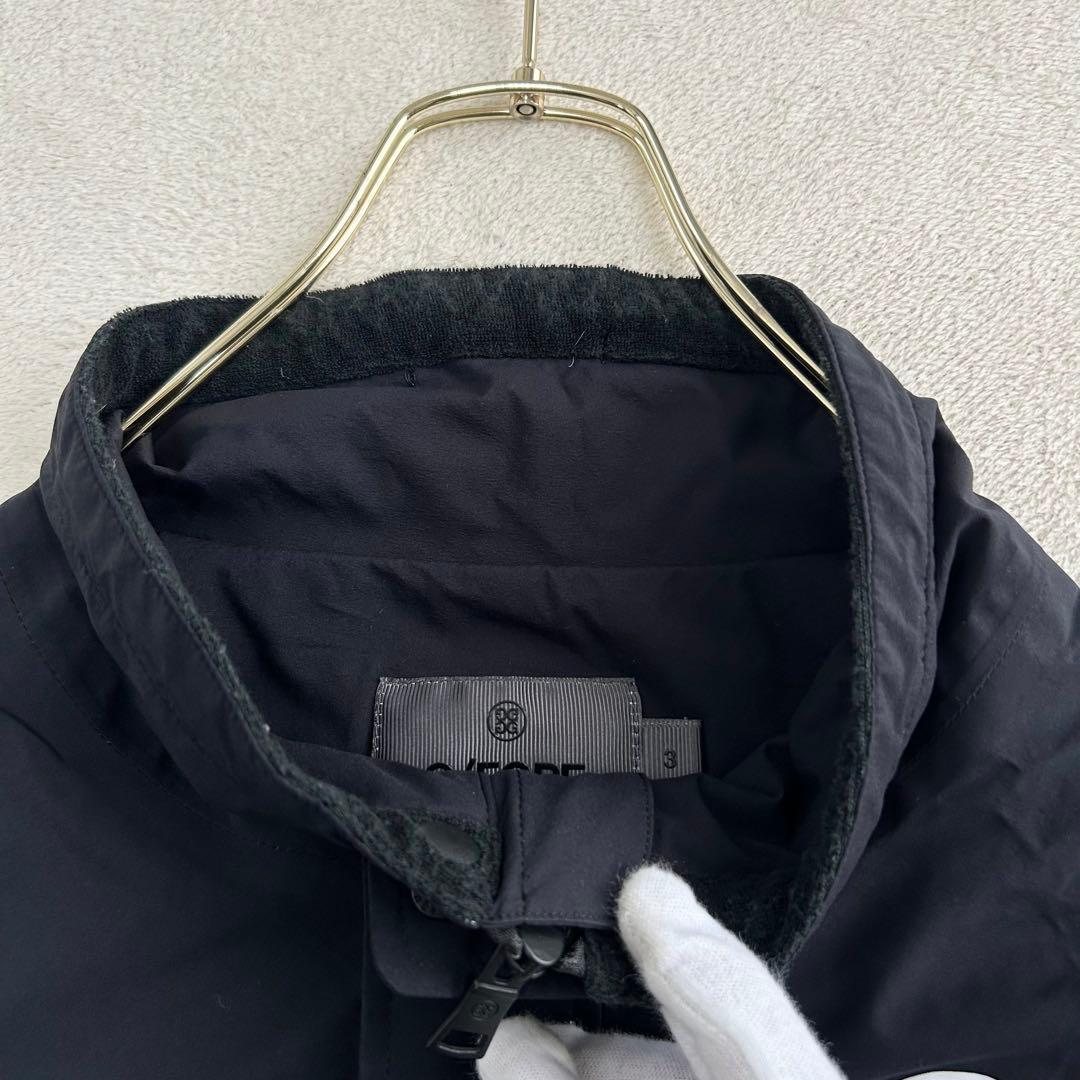 G/FORE ゴルフ 2way ジャケット ロゴプリント ジーフォア 黒 L G/FORE