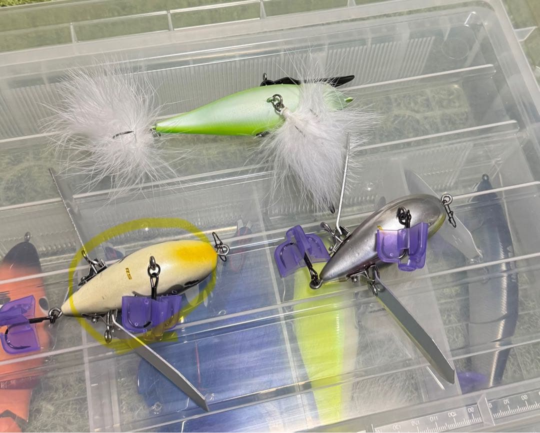 ハードルアー7個セット WING DACHS-kun、カイオーガ、ガンクラフト等