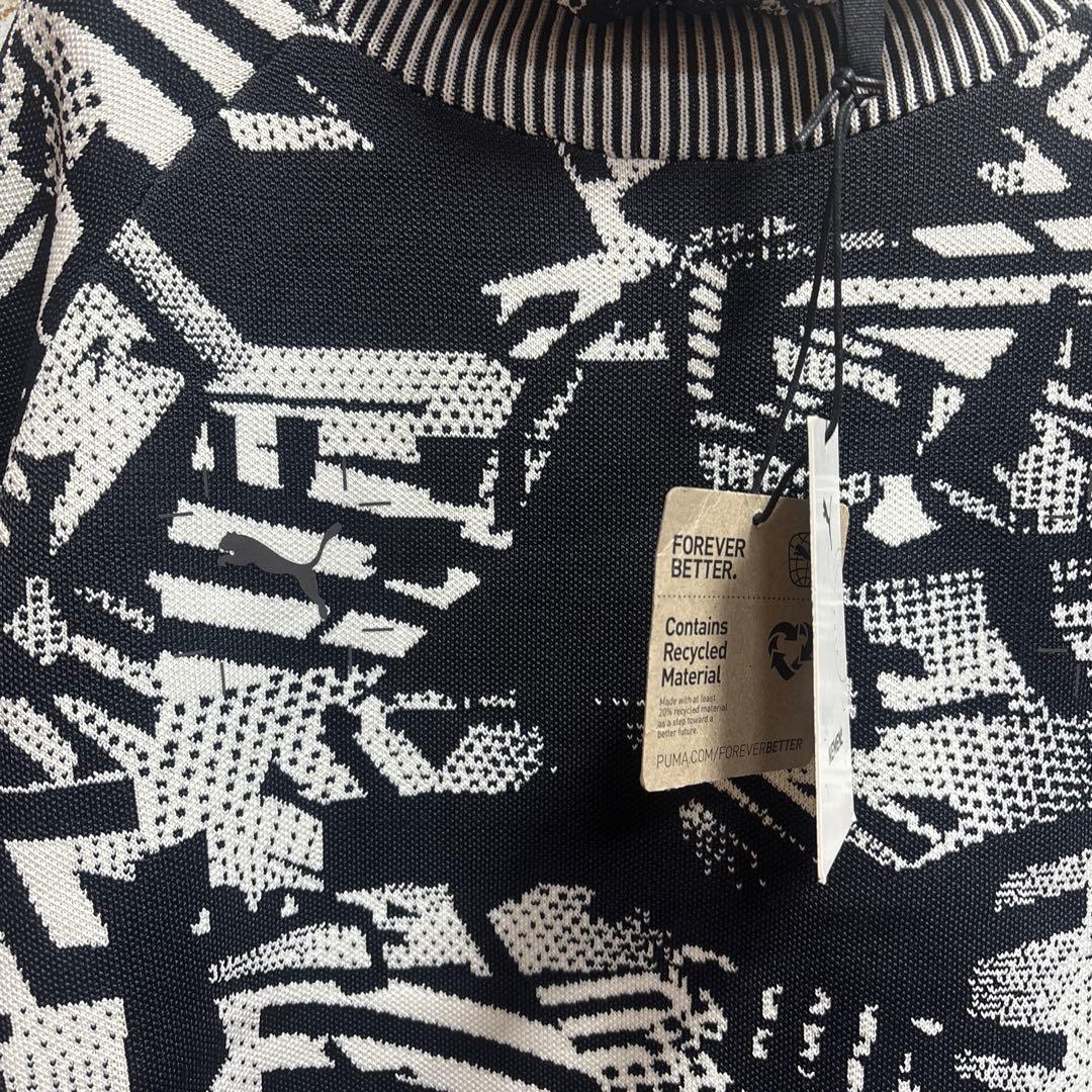 新品❣️PUMA × NEMEN プーマ×ネーメン　プルオーバーニットフーディ L