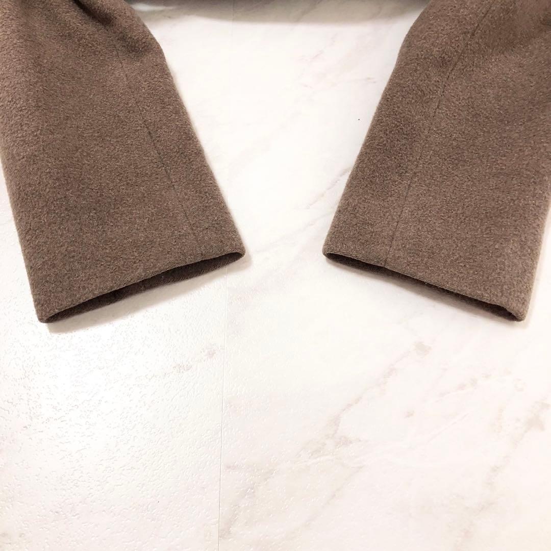 定価35万円！最高峰ライン　maxmara カシミヤ ファーコート 白タグ