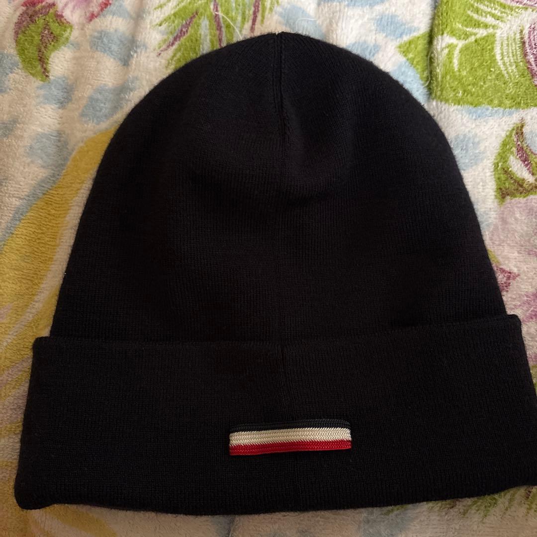 Moncler デカワッペン　ニット帽
