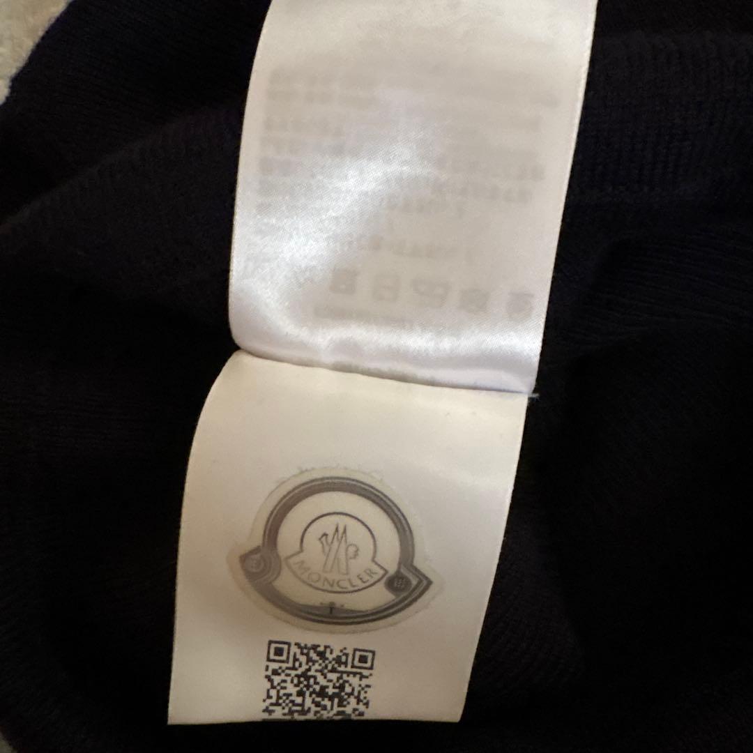 Moncler デカワッペン　ニット帽