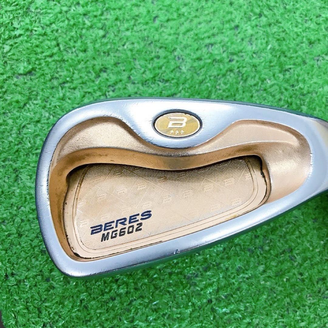 チ01★★★3星ホンマ BERES MG602 8本アイアンセット R 3S 金