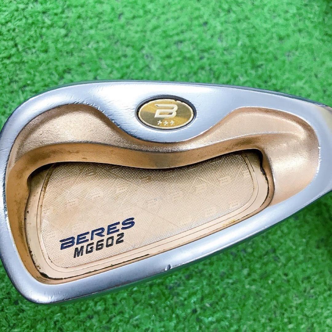 チ01★★★3星ホンマ BERES MG602 8本アイアンセット R 3S 金
