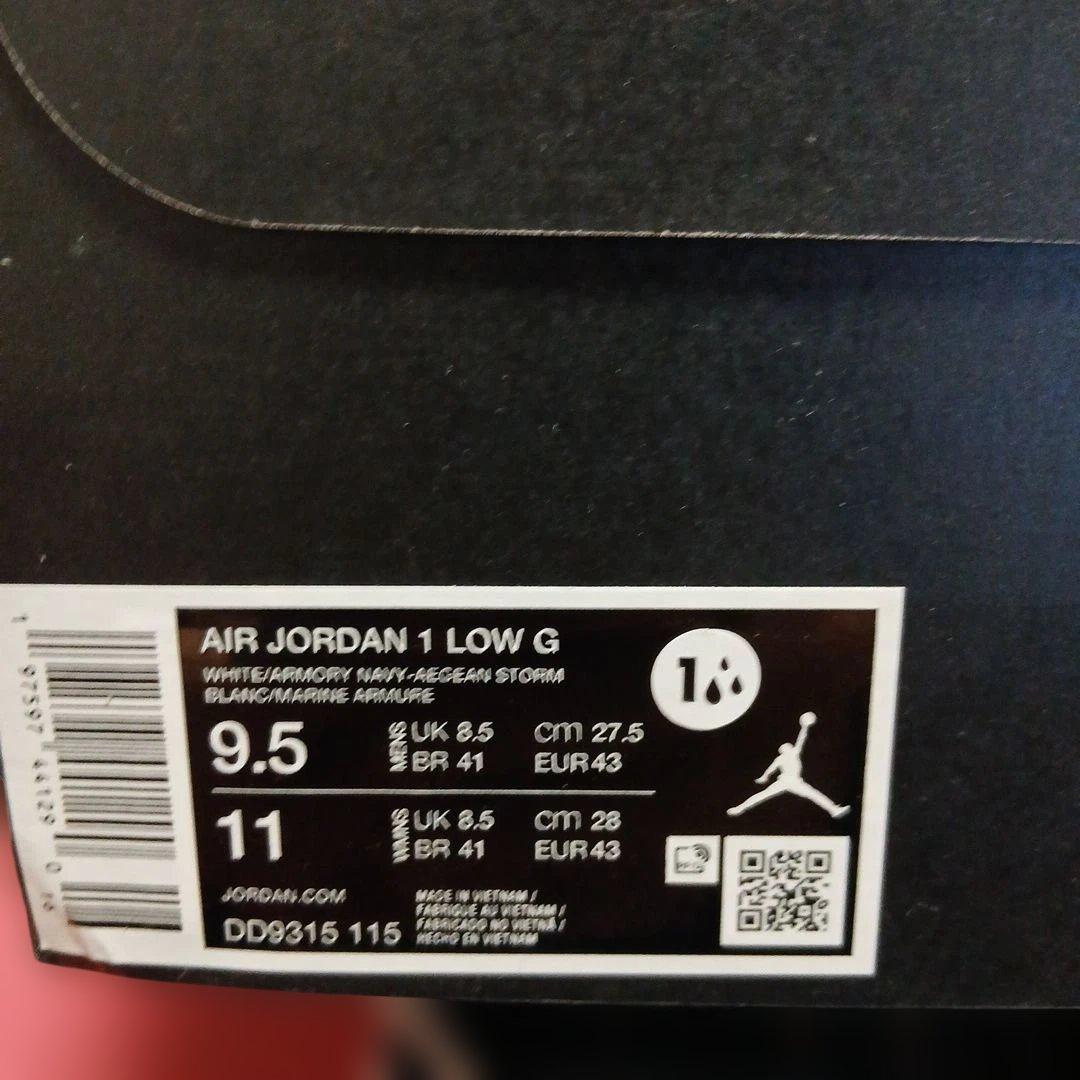 今だけ値下げ ナイキ NIKE JORDAN 1 LOW G 27.5cm