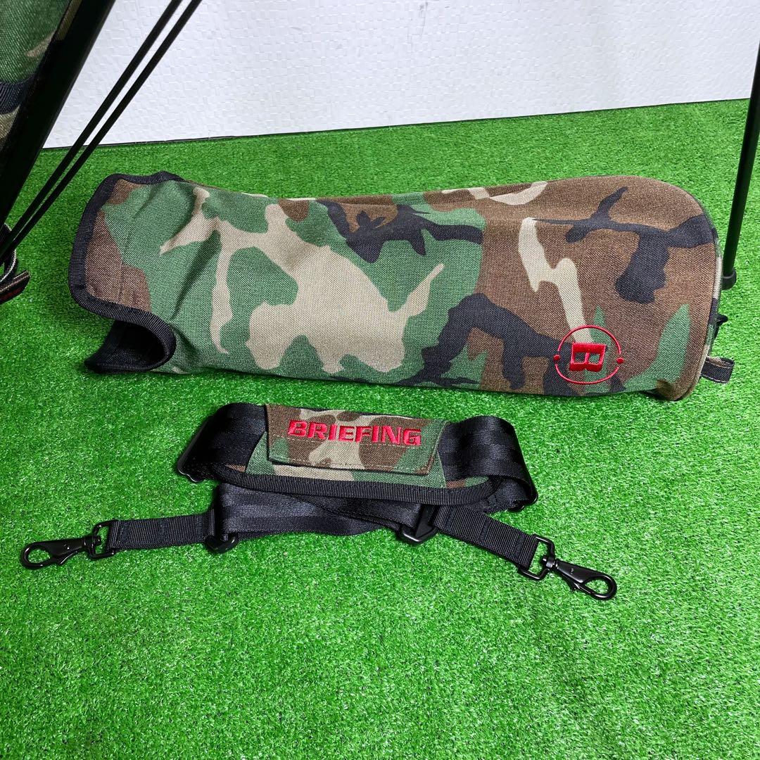 BRIEFING セルフスタンドキャリー カモ 迷彩 展示未使用品 ゴルフ