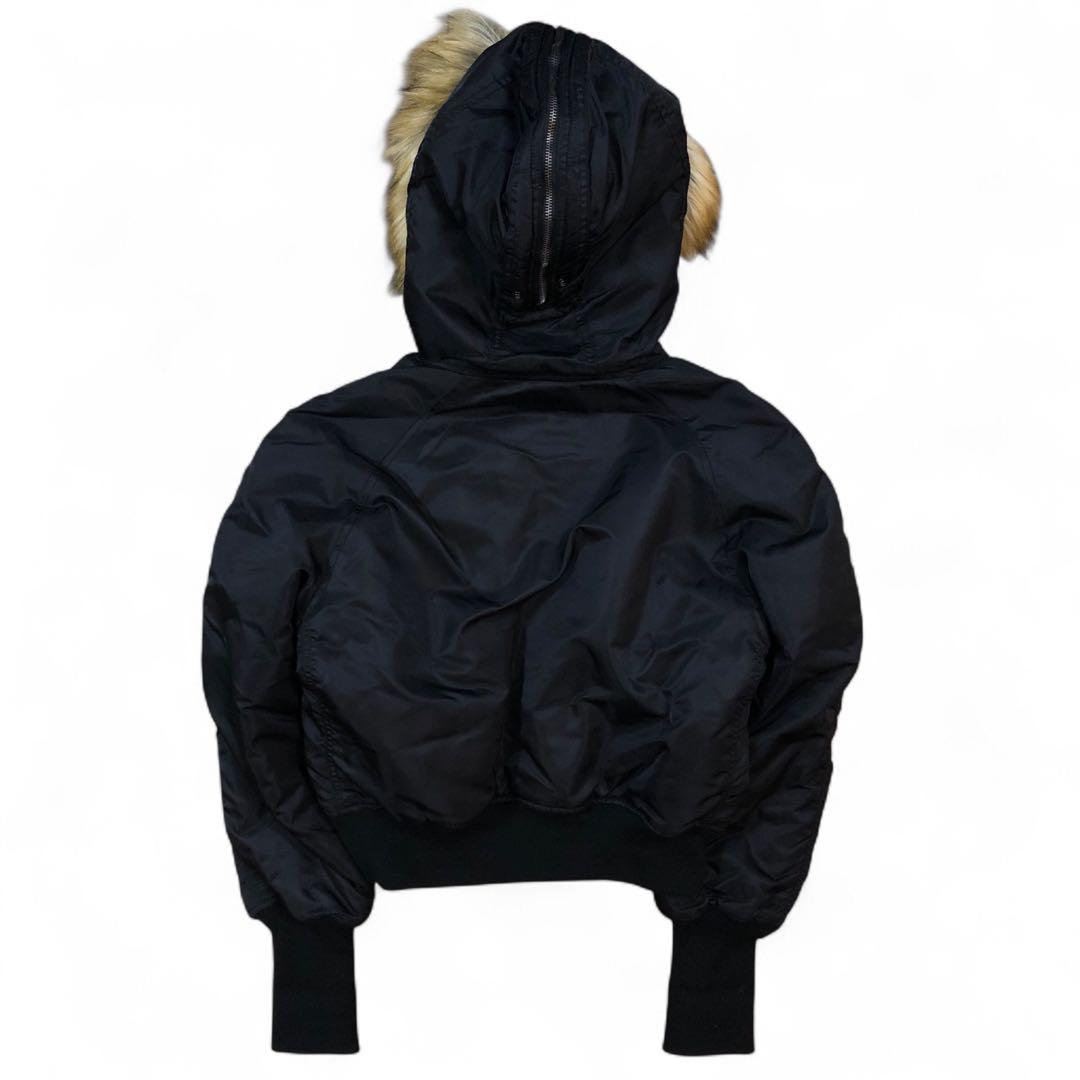 AVIREX 美品 n2b フライトジャケット 短丈 黒 ミリタリー - メルカリ