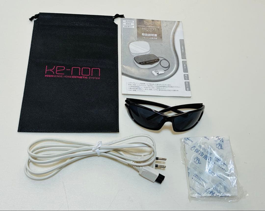 【美品】ケノン フラッシュ式脱毛器 ver:7.2