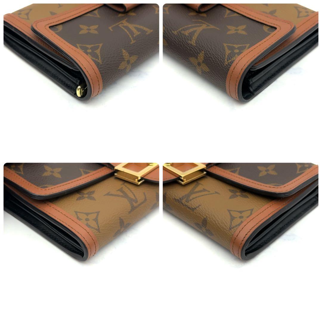 【Junさま専用】ルイヴィトン モノグラムリバース ドーフィーヌ サラ 長財布