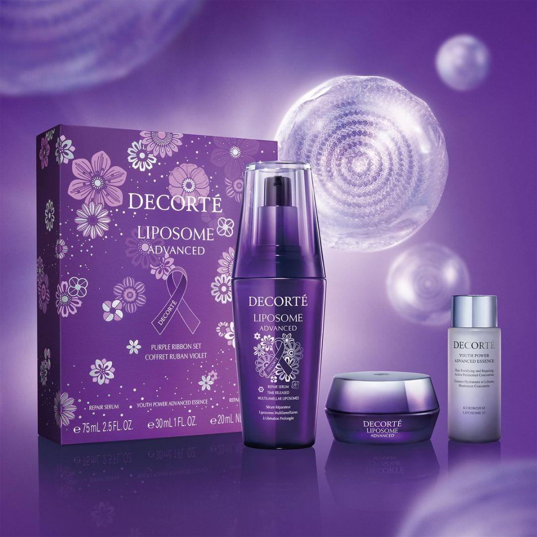 コスメデコルテ リポソームアドバンストパープルリボンセット2025