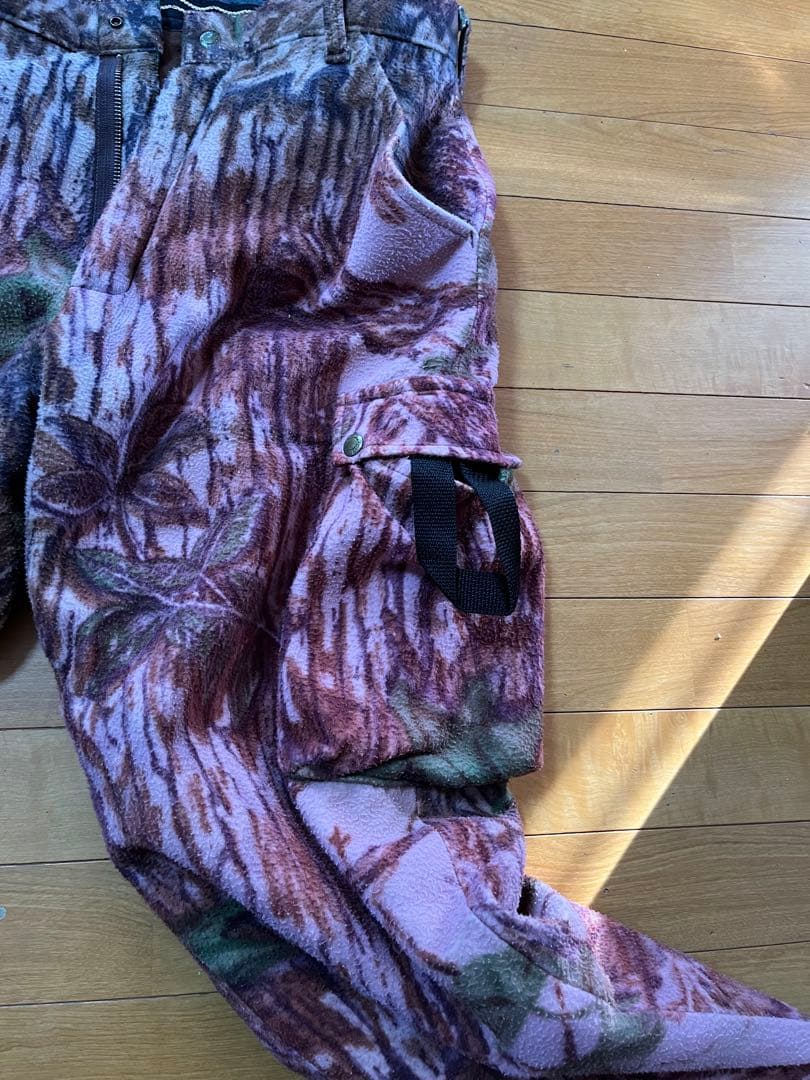 カベラスハンティング防寒着 キャンプアウトドアリアルツリーカモ上下セットアップ