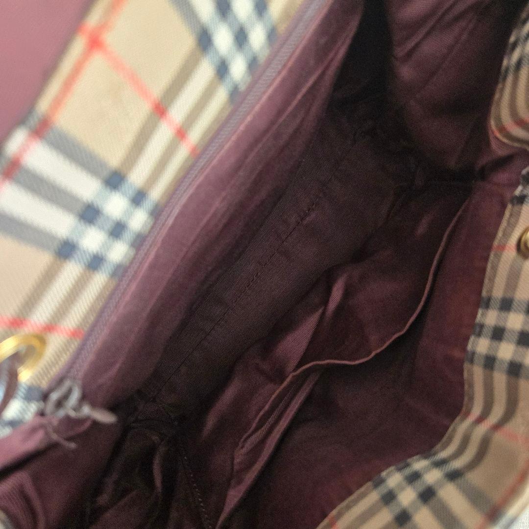 【希少】burberry's バーバリー シャドーホース ノバチェック リュック