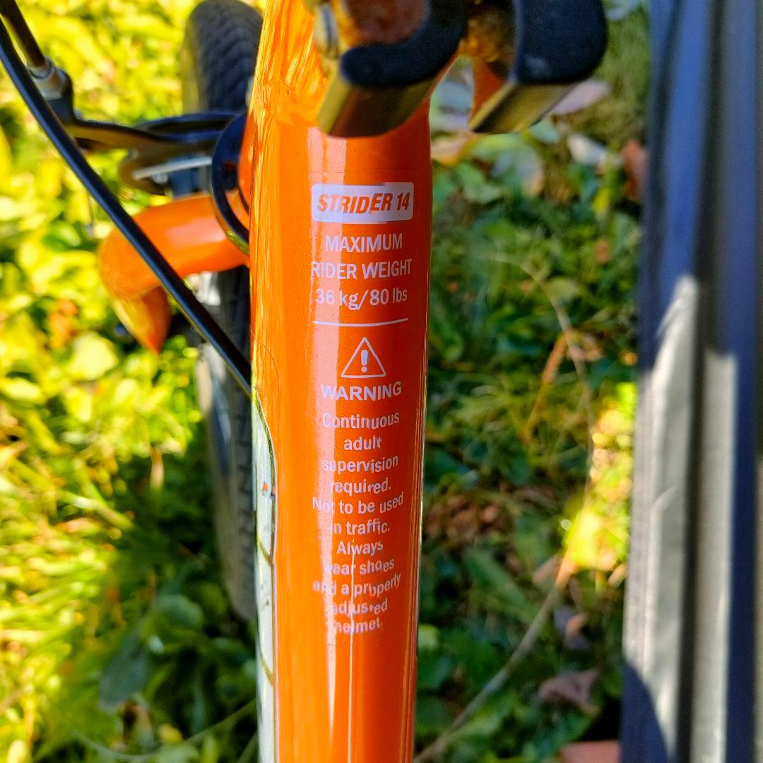 大人気 STRIDER 14x ストライダー スポーツ SPORTレアなオレンジ