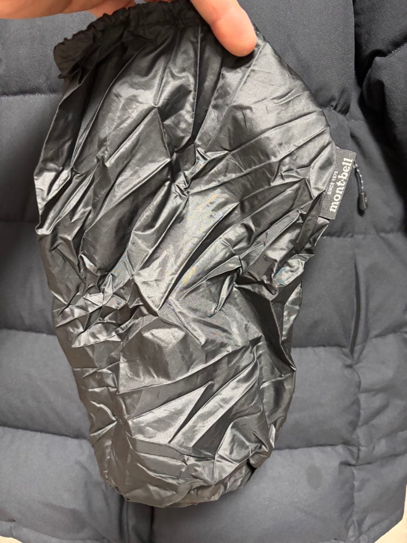 モンベル メンズ コルチナ ダウンコート ブラック M