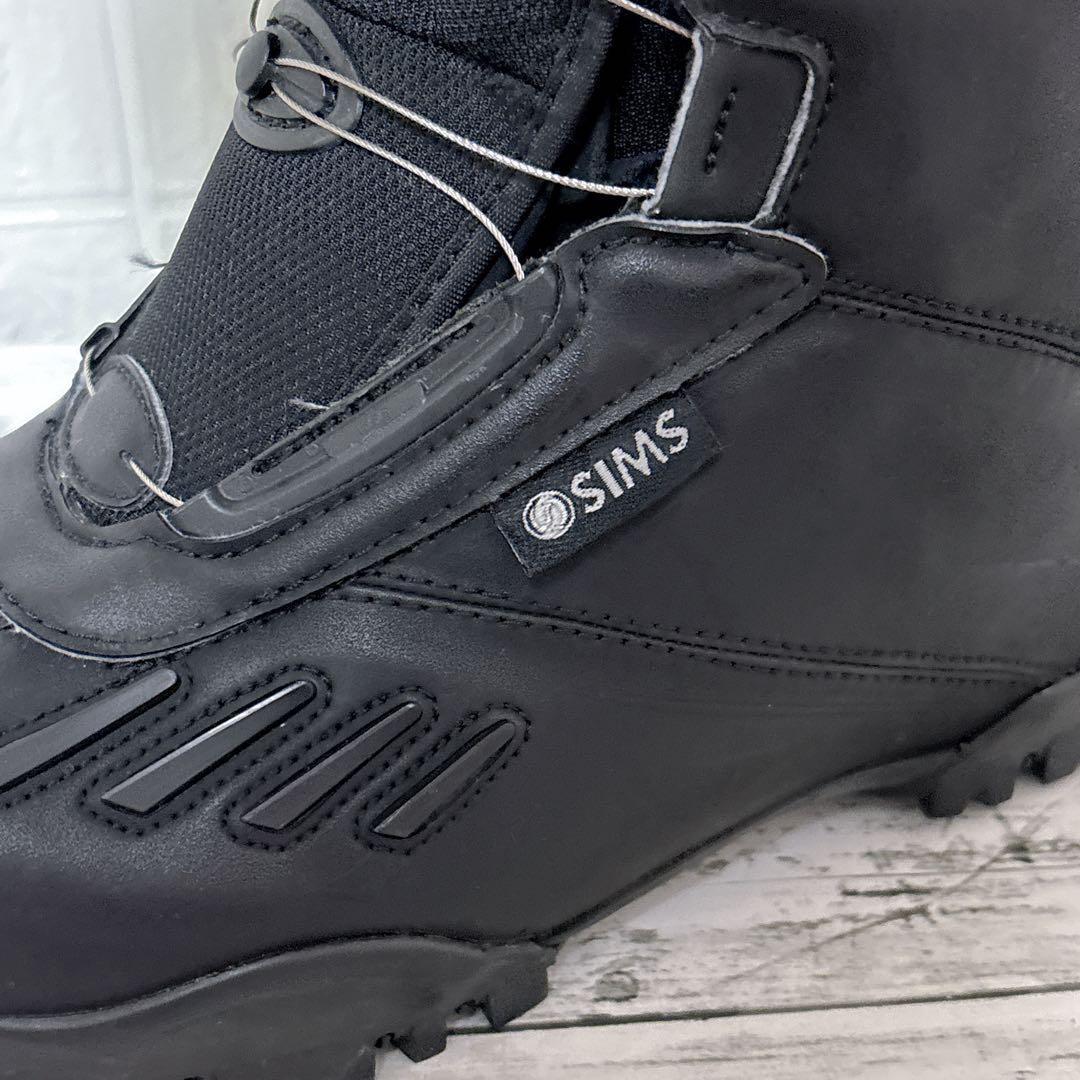 美品 ✨ SIMS スノーボードブーツ Boa システム ブラック 24.5cm