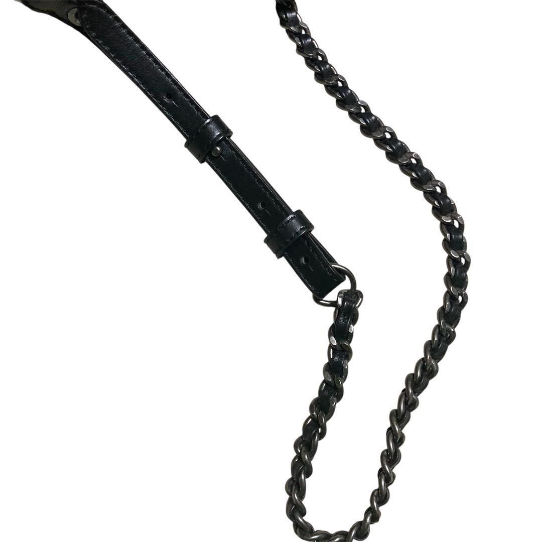 【美品】DIESEL ディーゼル レザー バックパック フリンジ リュック 黒