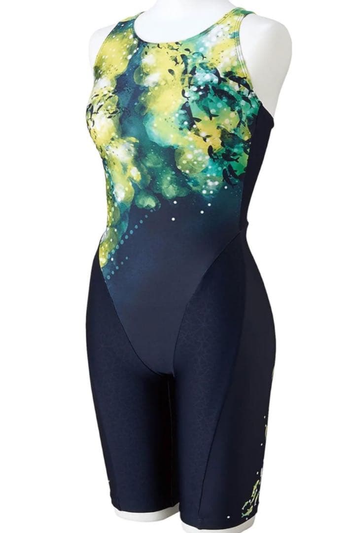 【美品】MIZUNO ミズノ フィットネス水着 Lサイズ