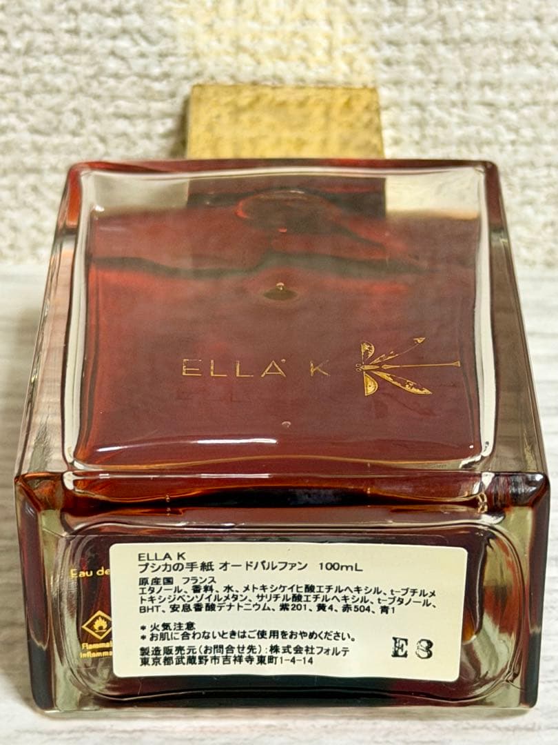 ELLA K プシカの手紙 オードパルファン 100mL ¥40700 エラケイ - メルカリ