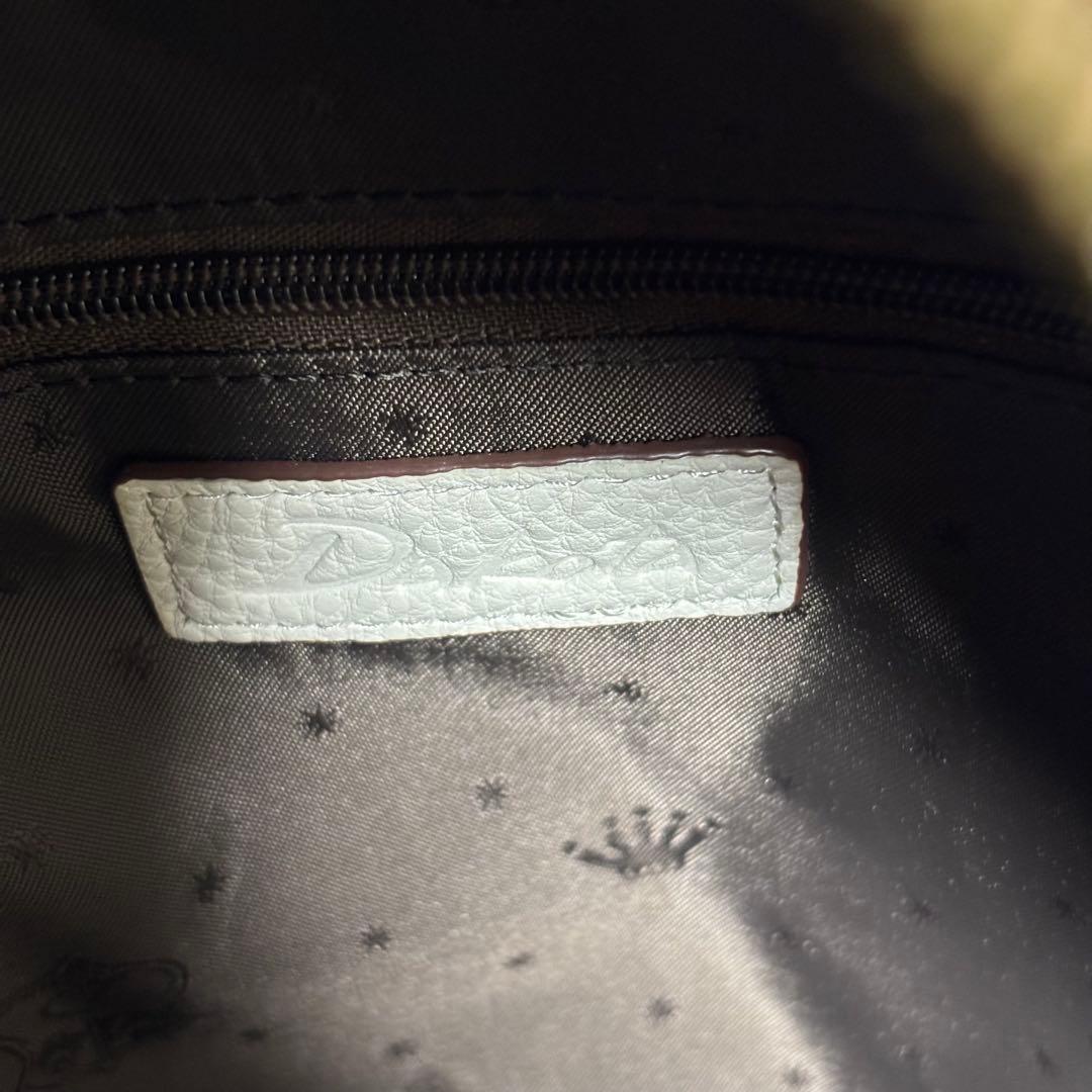 未使用級✨ダコタ リュック バックパック シボ革 ゴールド金具 ロゴ型押し