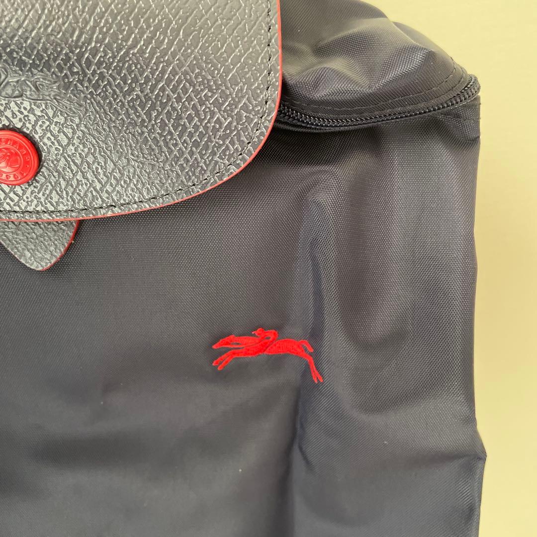 【新品】ロンシャン　ネイビー プリアージュ　ナイロンリュック