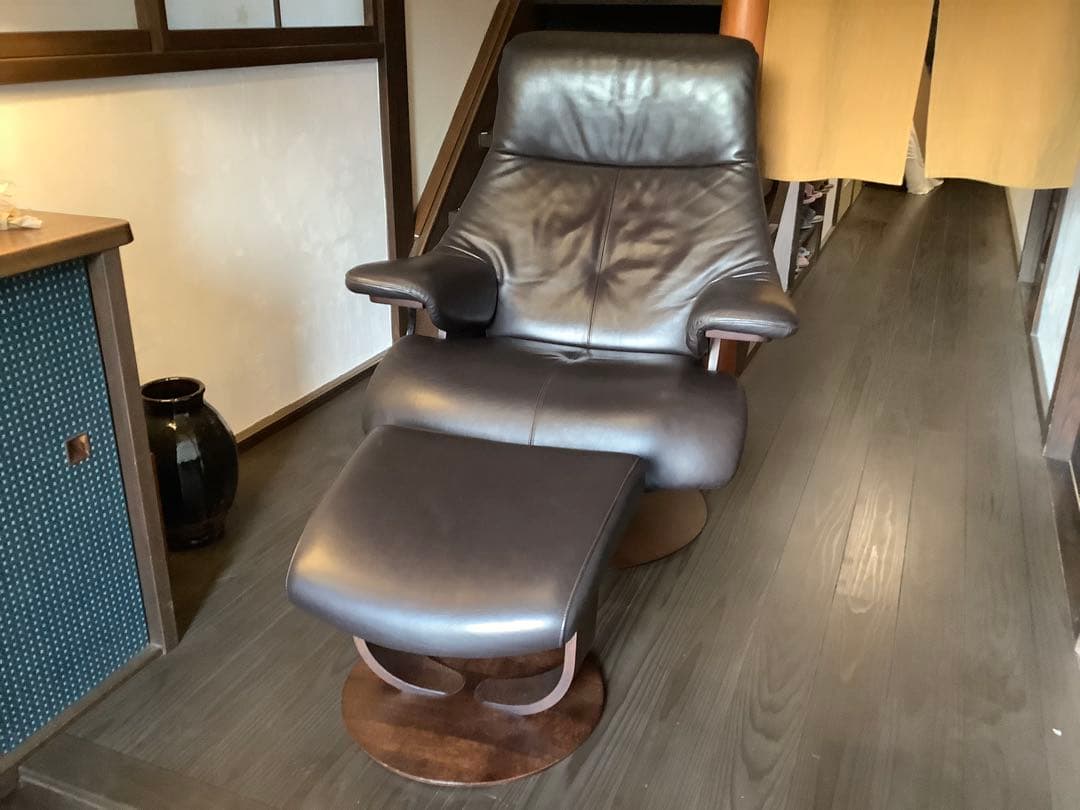 【美品】カリモク ザ・ファースト ソファ　別出品オットマンセット品　単体購入不可