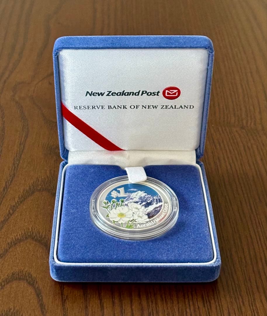 【美品】ニュージーランド 2007年 プルーフ銀貨 １NZドル ②