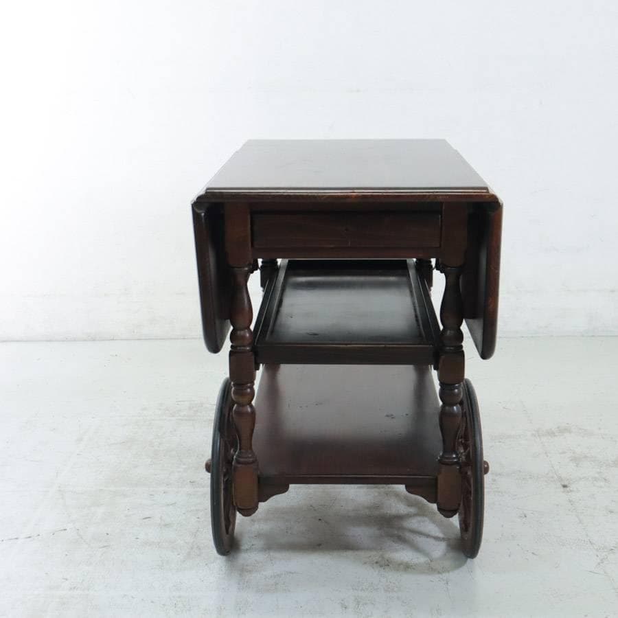 値下イーセンアーレン バタフライキッチンワゴン ドロップリーフ